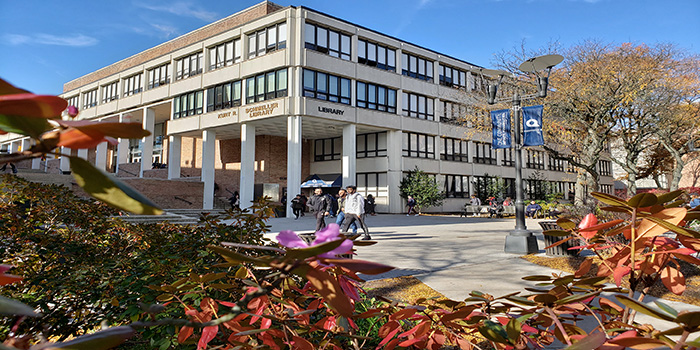 Kurt R. Schmeller Library Building facade